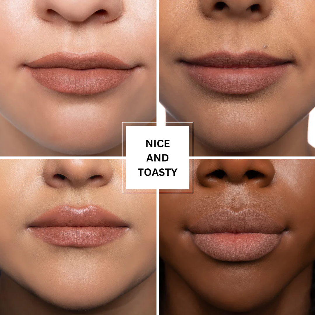 set 6 Lápiz Delineador De Labios Woden NUDE 3