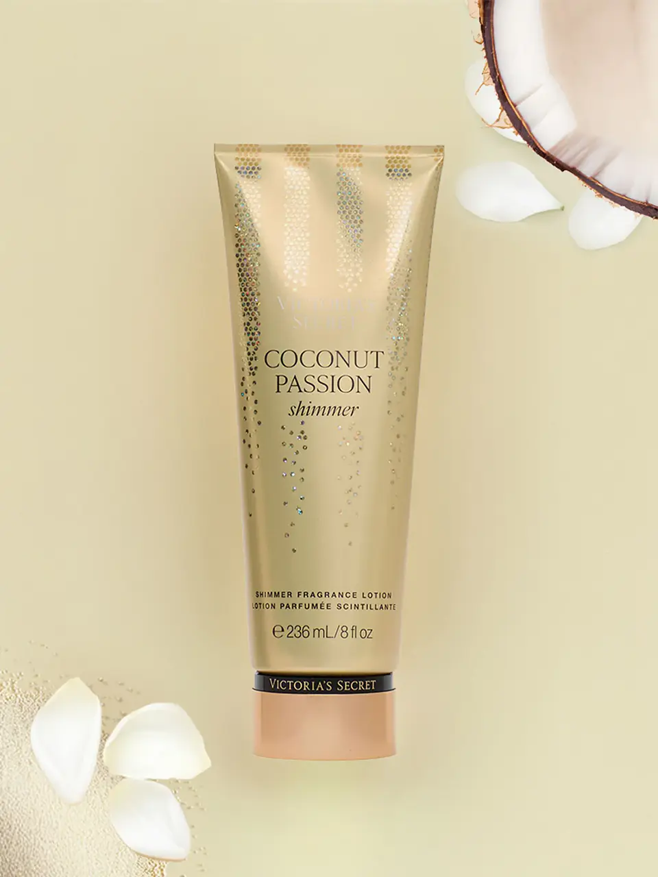 Crema Corporal Con Brillos Coconut Passion 236ML 1