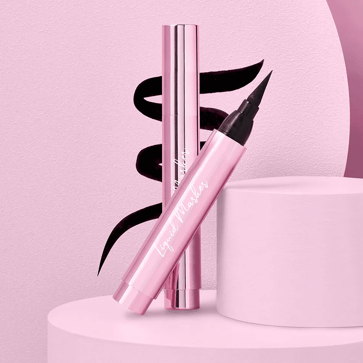 Delineador Liquid Marker negro 1