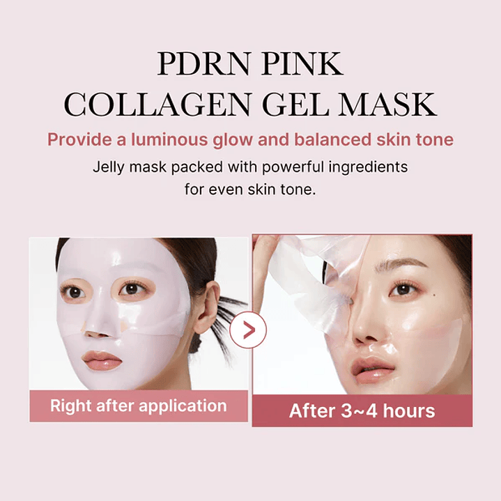PDRN Pink Collagen Gel Mask – Mascarilla Antiage 3