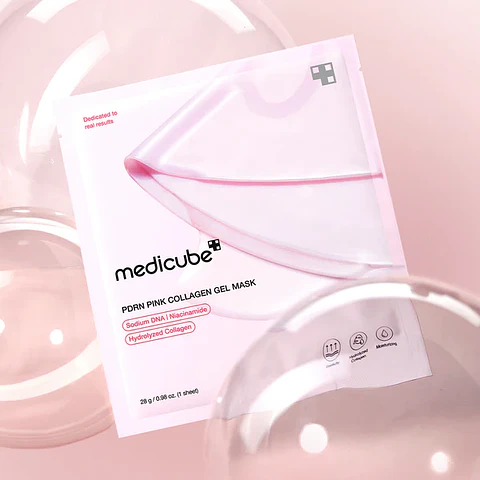 PDRN Pink Collagen Gel Mask – Mascarilla Antiage