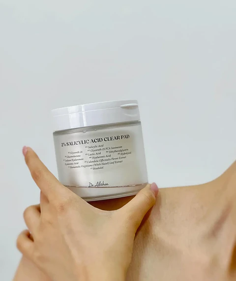 2% Salicylic Acid Clear Pad – Almohadillas Exfoliantes – 60pzs
