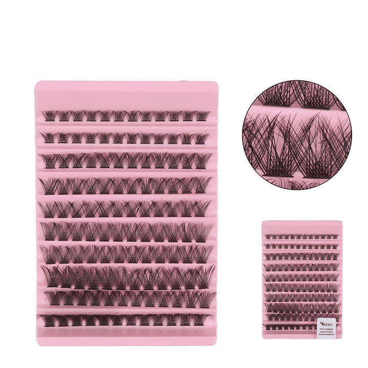 pestañas racimo (efecto muñeca) 1