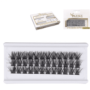 pestañas racimo 12mm