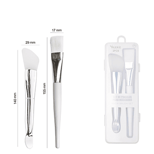 set pinceles para mascarillas 