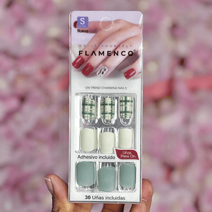 uñas press on matte (67)