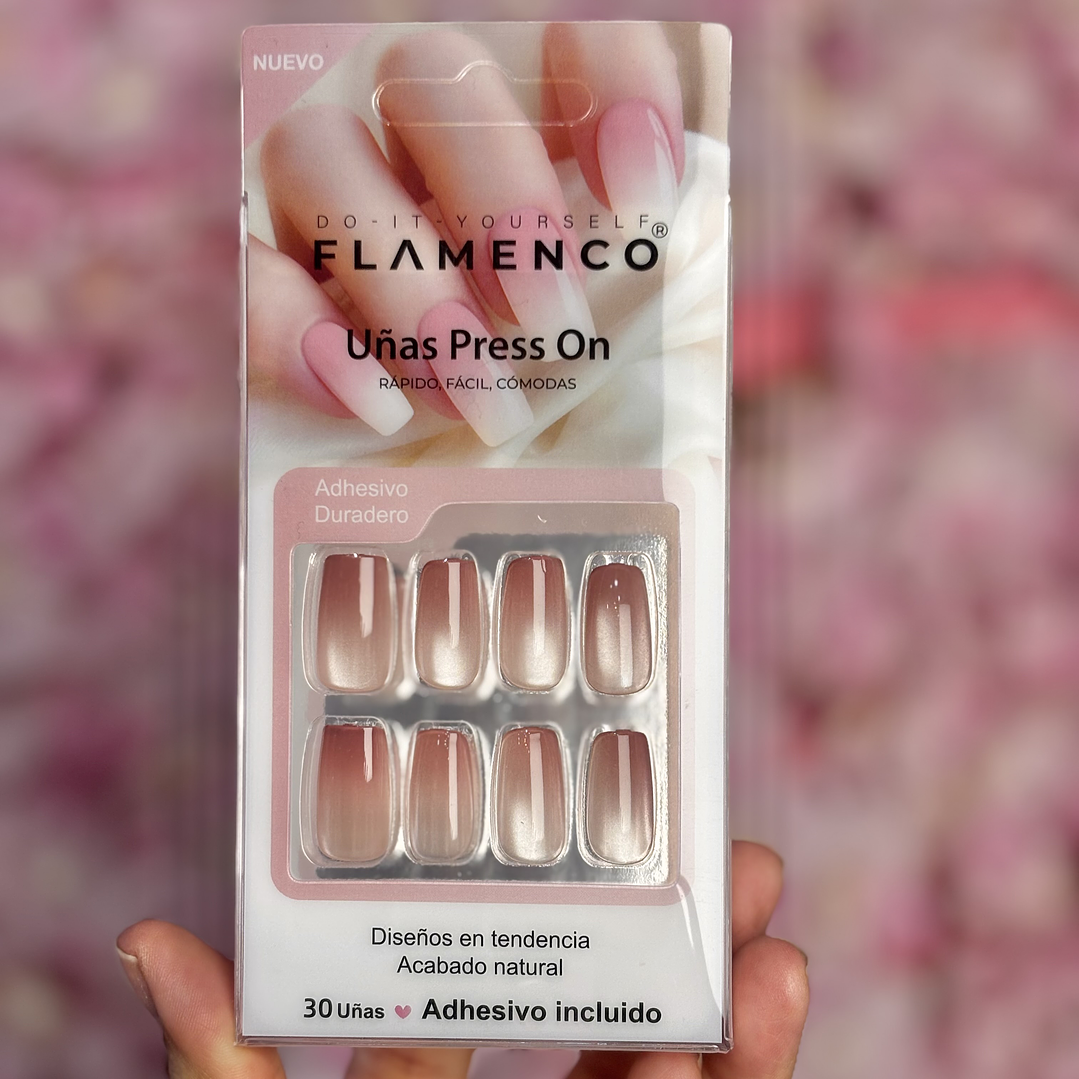 uñas press on (08) 3