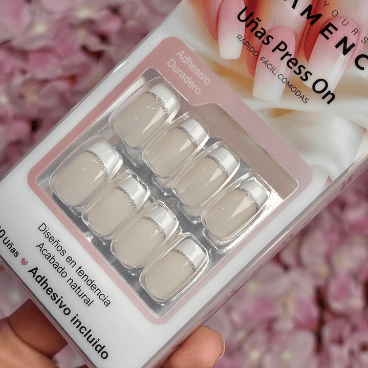 uñas press on (12) 3