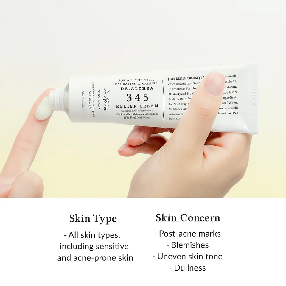 DR. ALTHEA 345 Relief Cream (formula nueva) 4