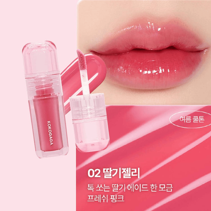 Nyangjelly Glow Tint 02 Strawberry jelly 1