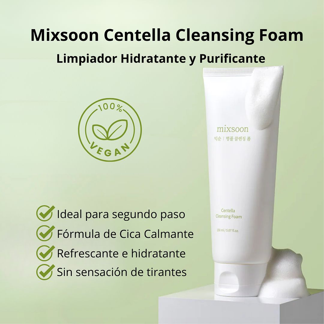 Limpiador “Centella Cleansing Foam” 150ml 2