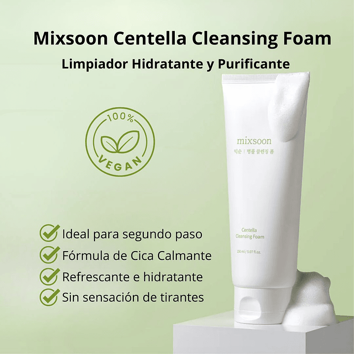 Limpiador “Centella Cleansing Foam” 150ml 2