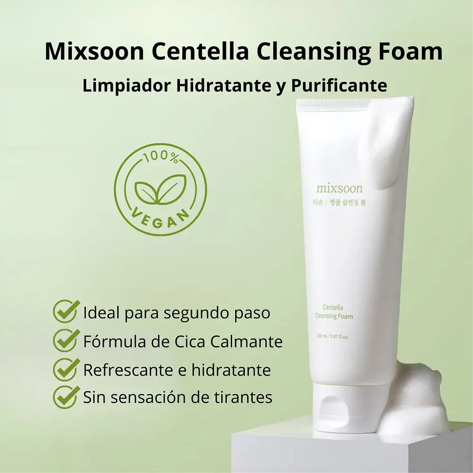 Limpiador “Centella Cleansing Foam” 150ml 2