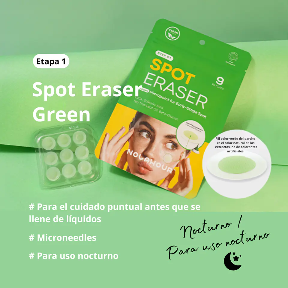 Spot Eraser Green (nocturno contra las manchas y el acné) 1