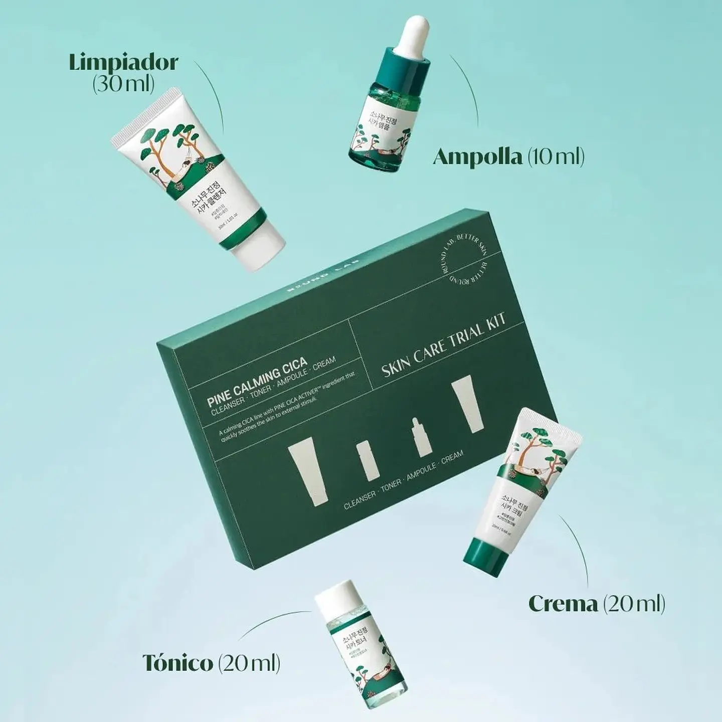 Pine Calming Cica Trial Kit 3