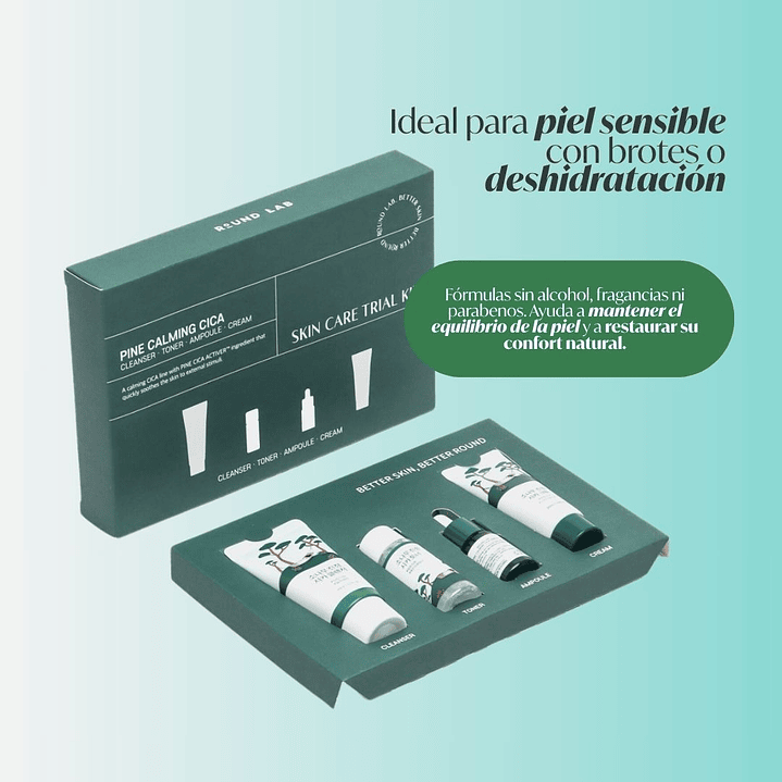 Pine Calming Cica Trial Kit 4