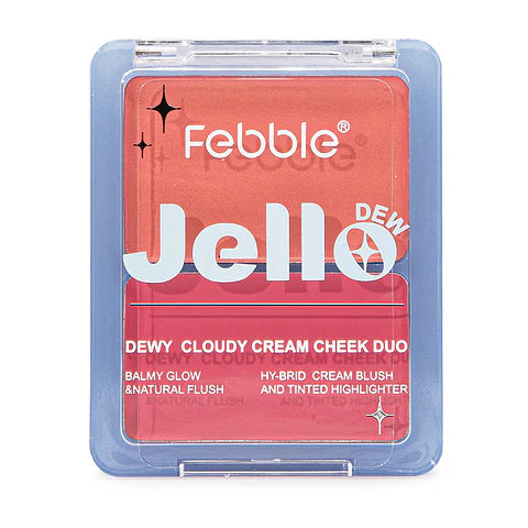 Dúo de Rubor en crema + Iluminador Jello Dew 04