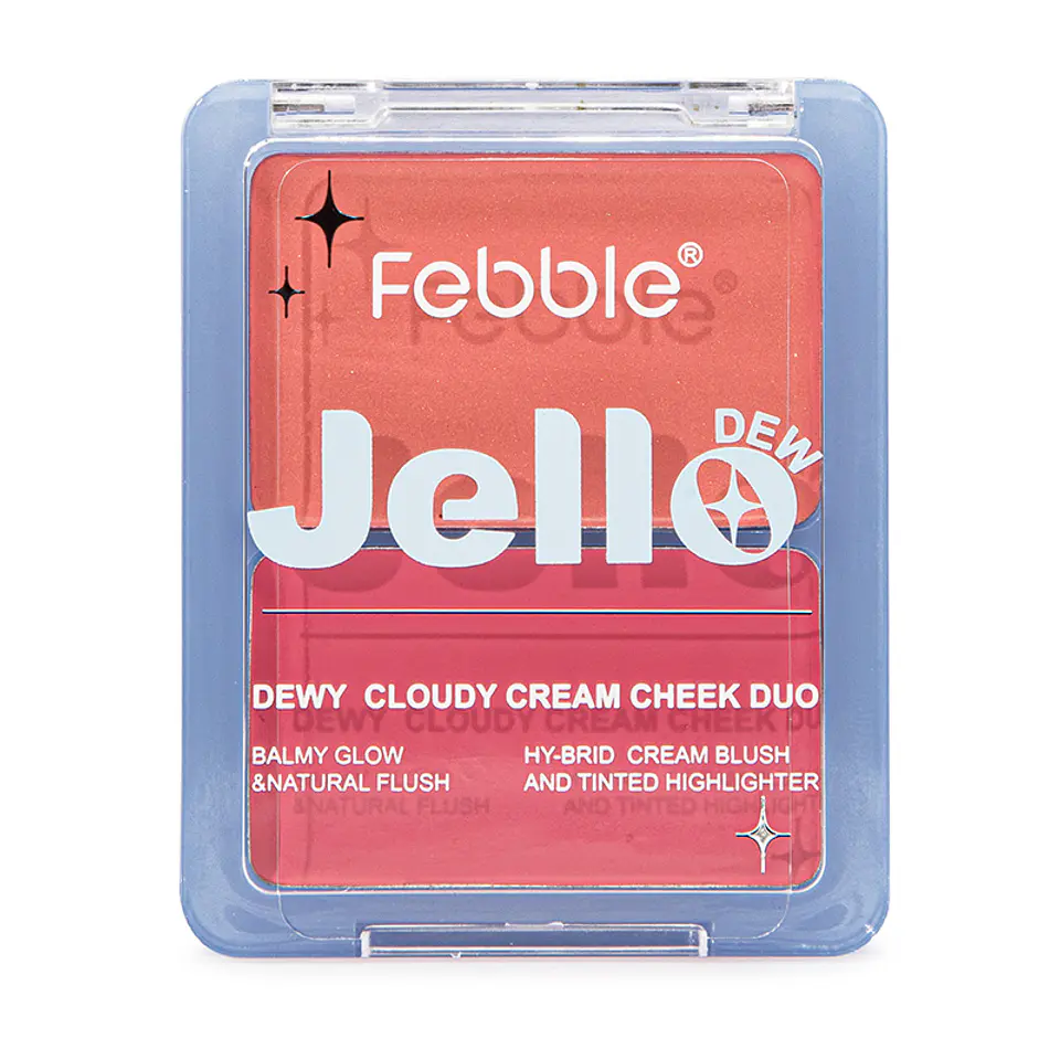 Dúo de Rubor en crema + Iluminador Jello Dew 04 1