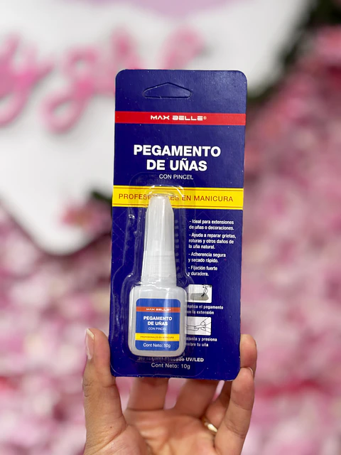 pegamento líquido uñas press on