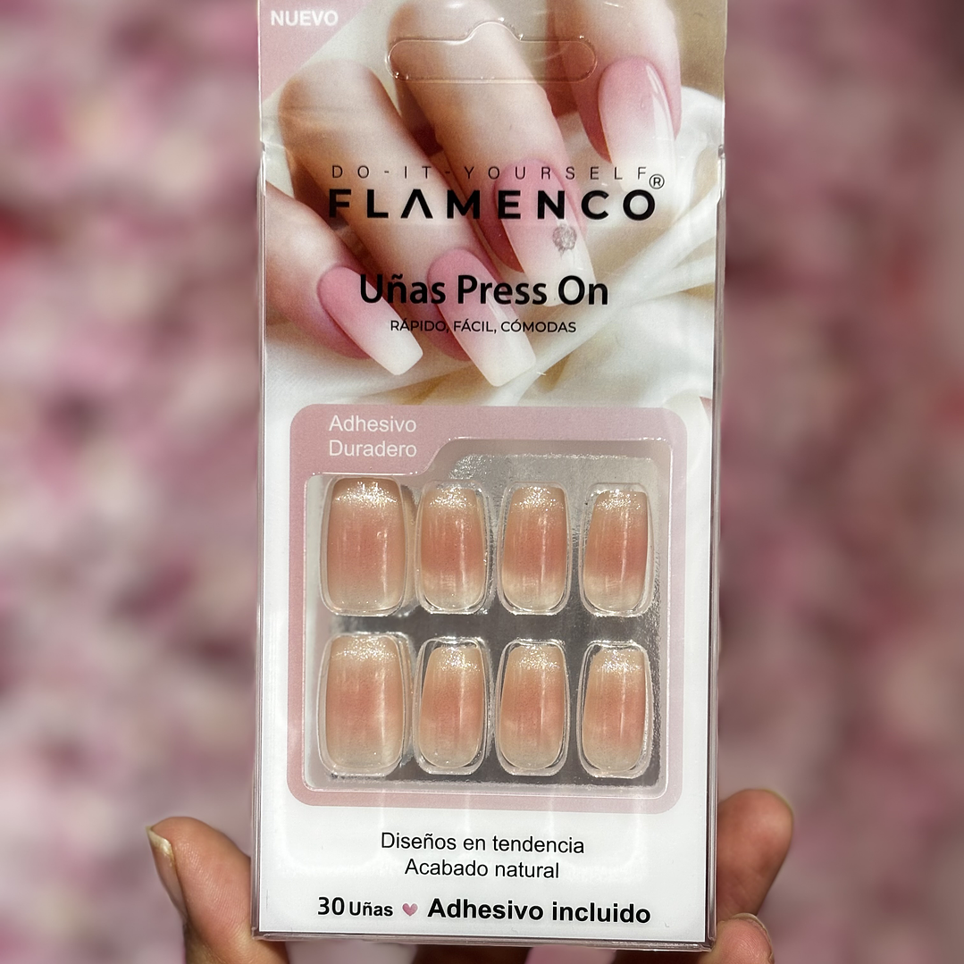 uñas press on (ojo de gato) 1