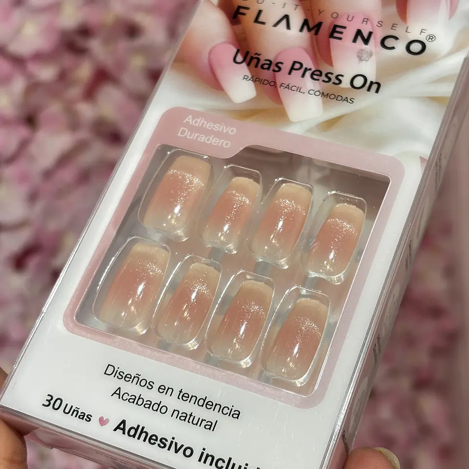 uñas press on (ojo de gato) 2