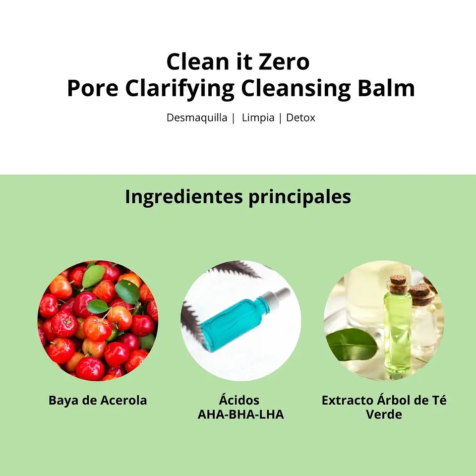 Clean it Zero Pore Clarifying Cleansing Balm 50ml 4