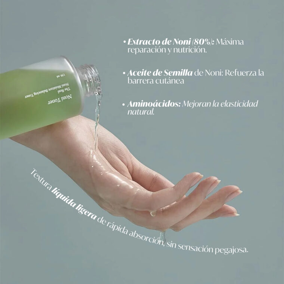 TONICO THE REAL NONI MOISTURE BALANCING TONER 150ML 4
