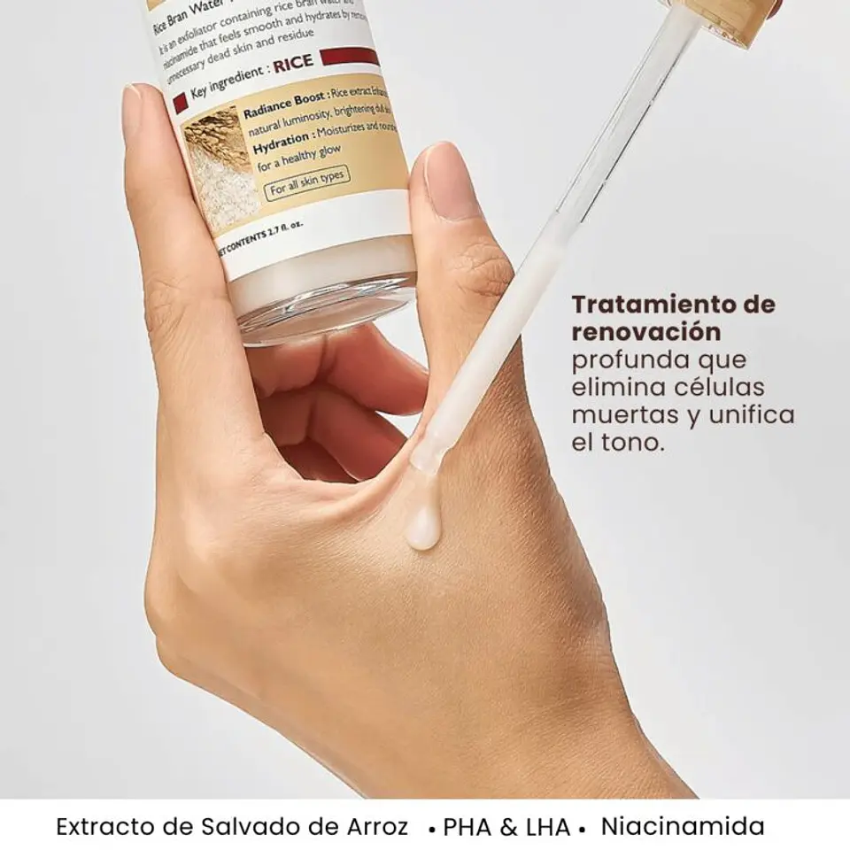 PEEL SHOT EXFOLIATING WHITE RICE AMPOULE 80ml 3