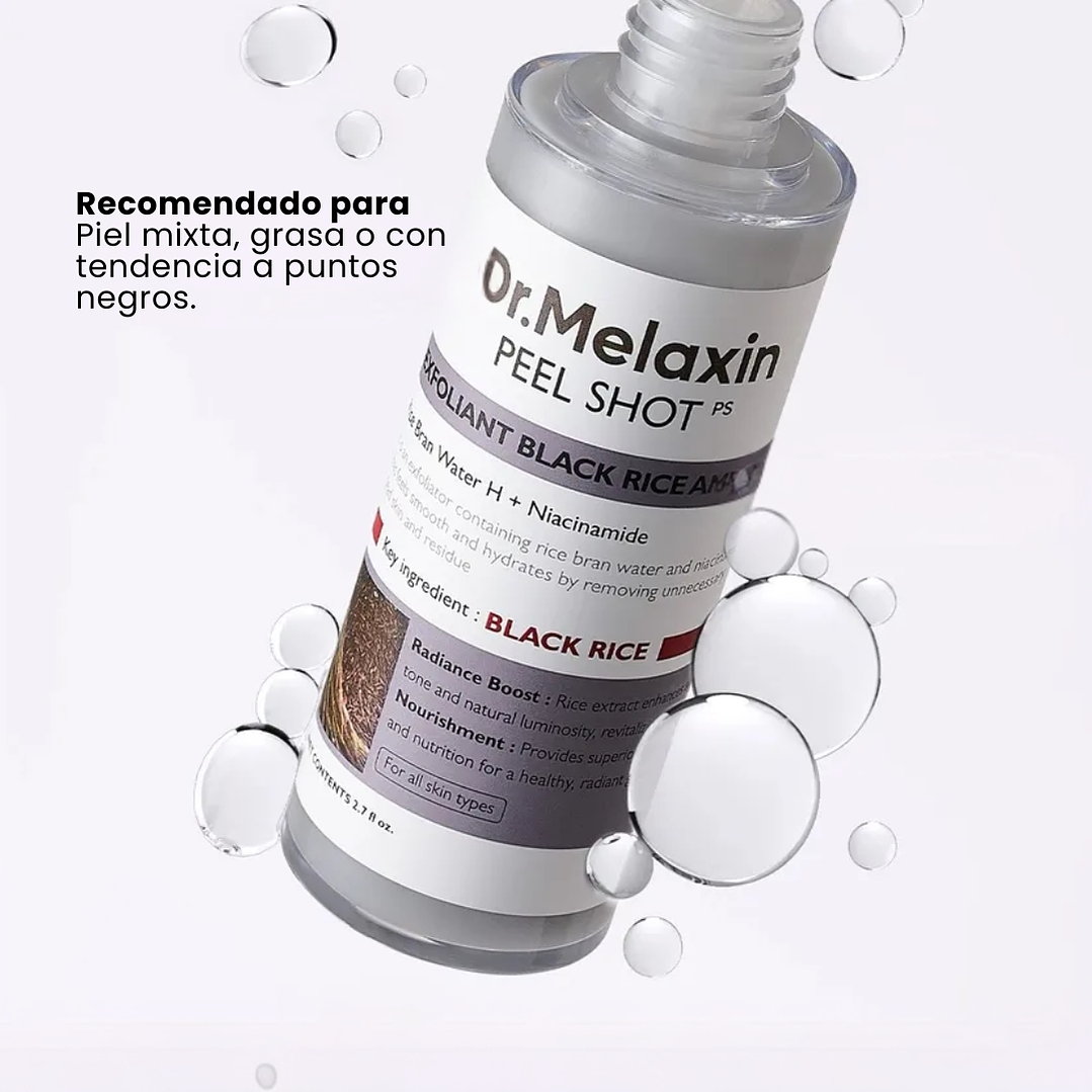 PEEL SHOT EXFOLIATING BLACK RICE AMPOULE 80ml 5