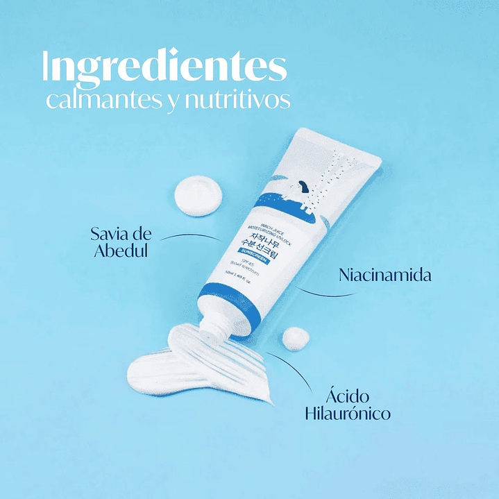 BIRCH JUICE MOISTURIZING SUNSCREEN 50ml 3