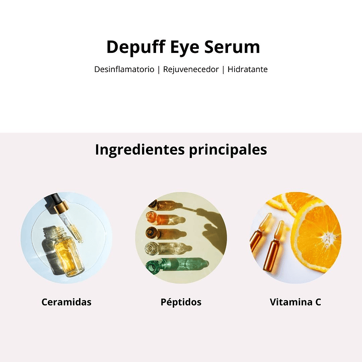 contorno de ojos Depuff Eye Serum 5