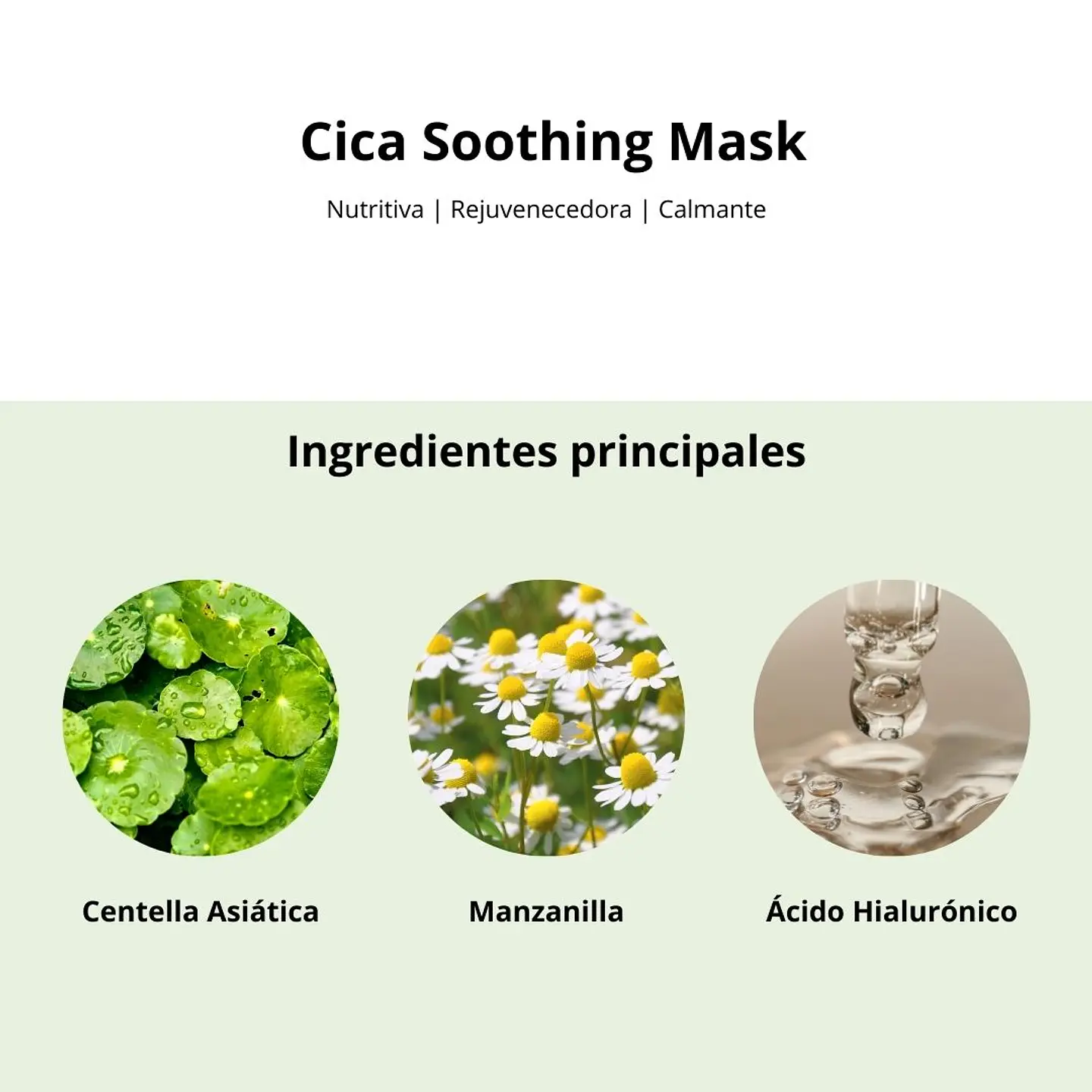 Mascarilla «Cica Soothing Mask» 4