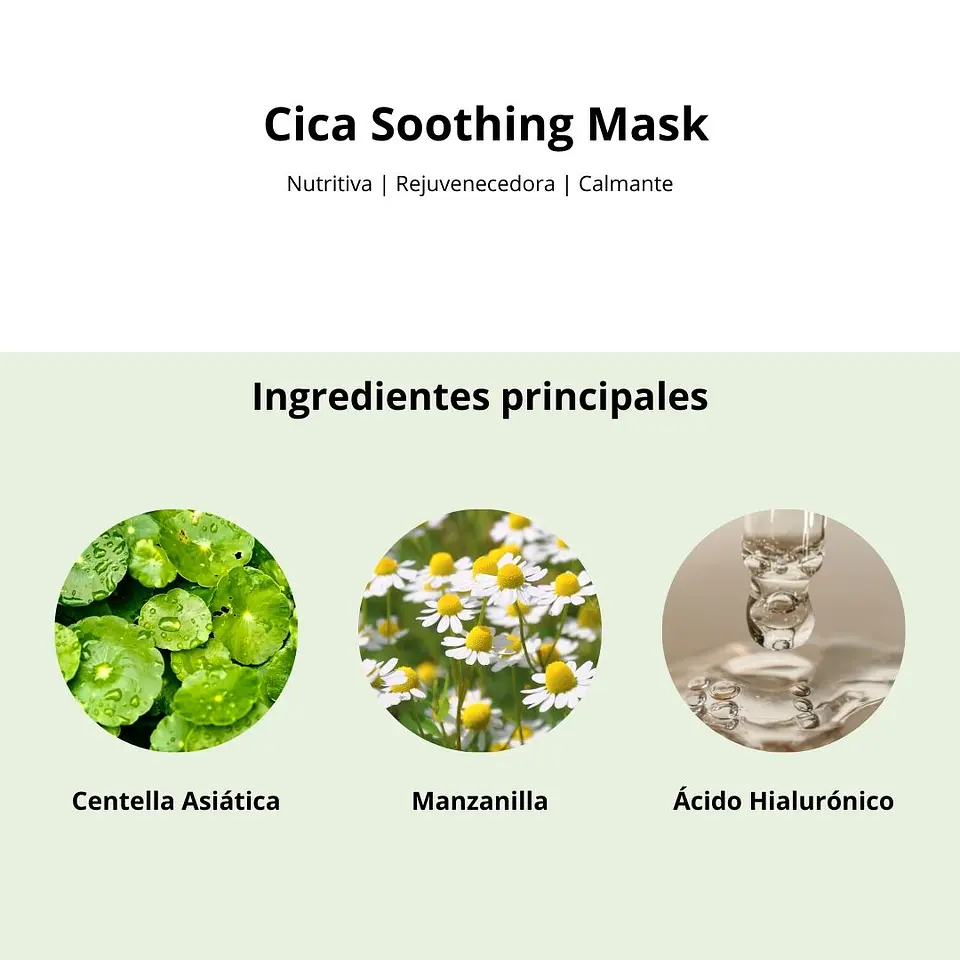 Mascarilla «Cica Soothing Mask» 4