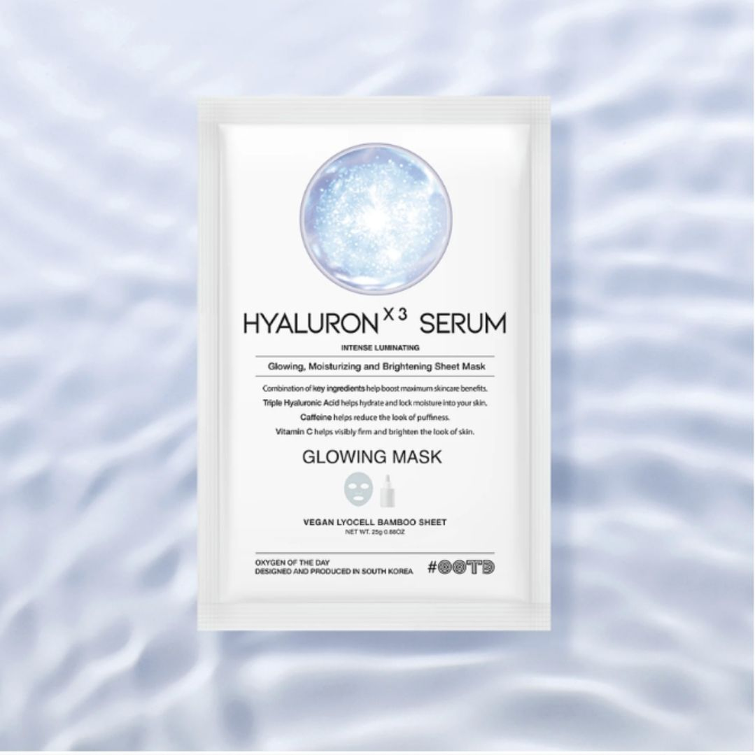 Mascarilla «Triple Hyaluron Acid Serum Glowing Mask» 1