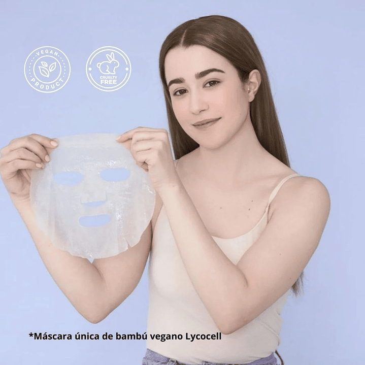 Mascarilla «Triple Hyaluron Acid Serum Glowing Mask» 4