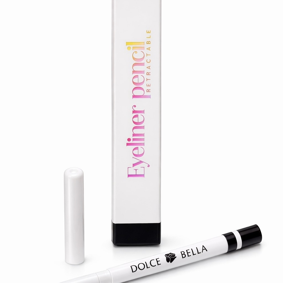 lápiz delineador de ojos rectractil negro  1