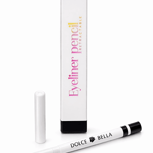 lápiz delineador de ojos rectractil negro 