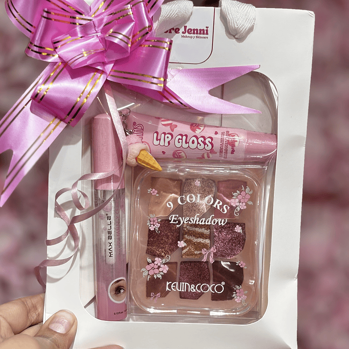 pack makeup rosa 5 1