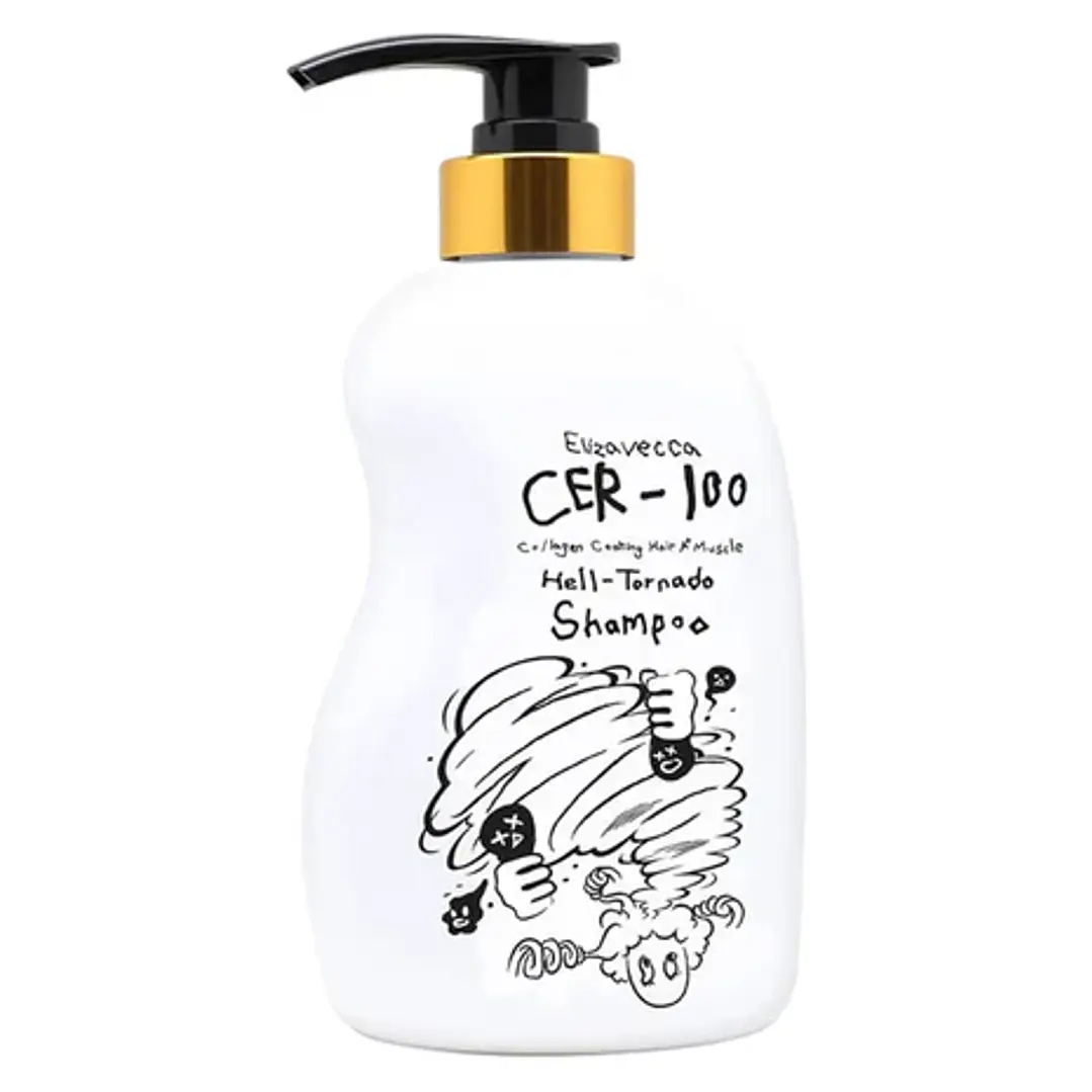 SHAMPOO CER-100 COLLAGEN COATING HAIR A+ MUSCLE HELTERNADO  1