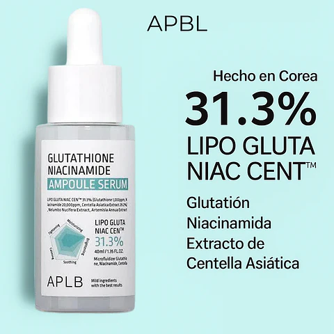 GLUTATHIONE NIACINAMIDE AMPOULE SERUM 40ML
