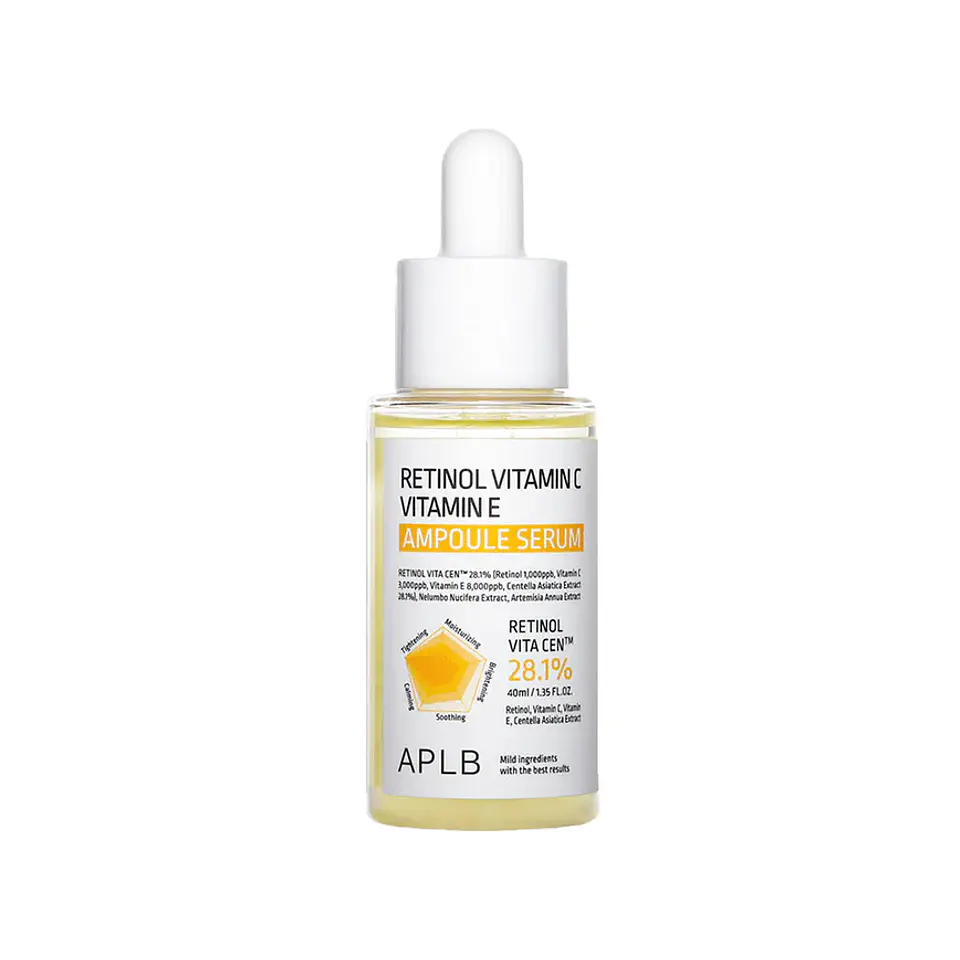 Retinol Vitamin C Vitamin E Ampoule Serum 40ml 1