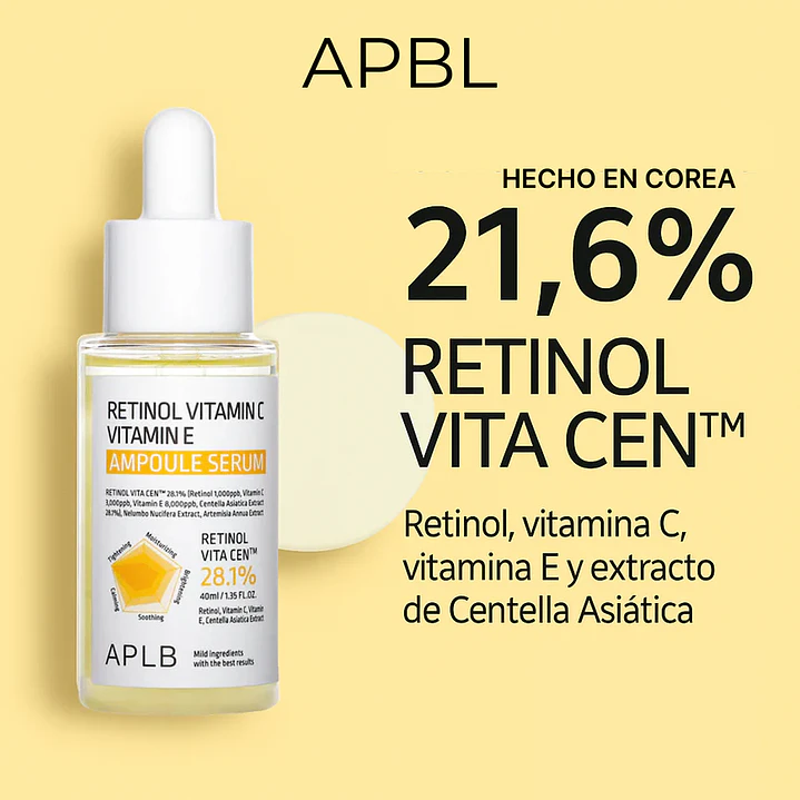 Retinol Vitamin C Vitamin E Ampoule Serum 40ml 3