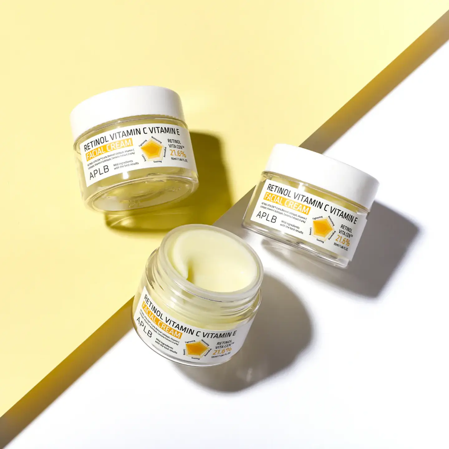 Retinol Vitamin C Vitamin E Facial Cream 55ml 4