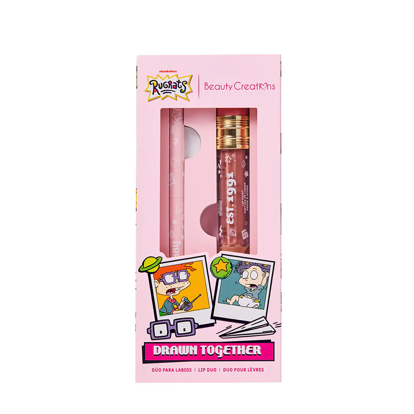 Rugrats x Beauty Creations Drawn Together Lip Duo 1