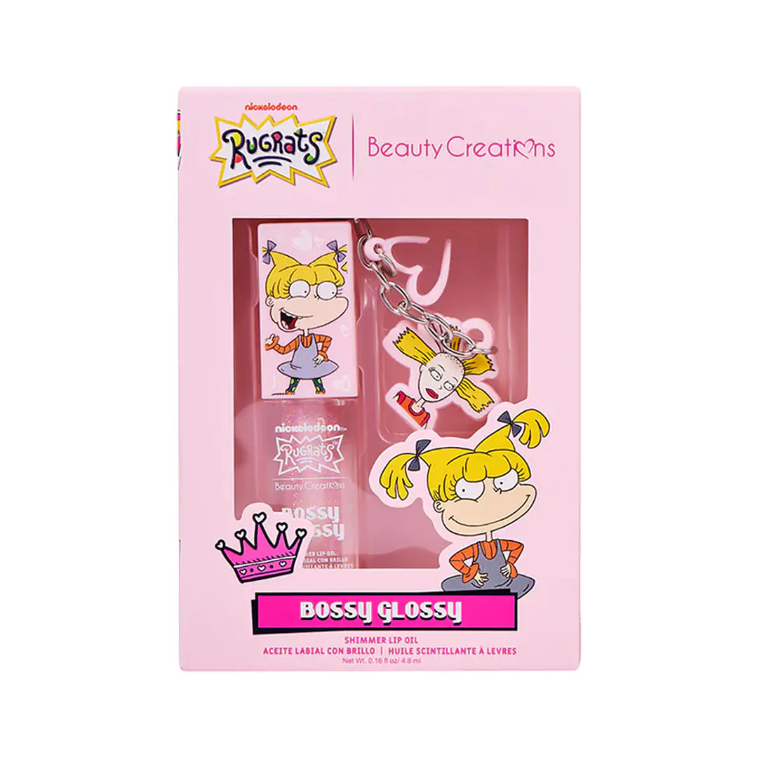 Rugrats x Beauty Creations Bossy Glossy Shimmer Lip Oil 1