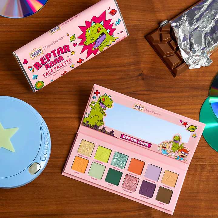 Rugrats x Beauty Creations Reptar Roar Face Palette 2