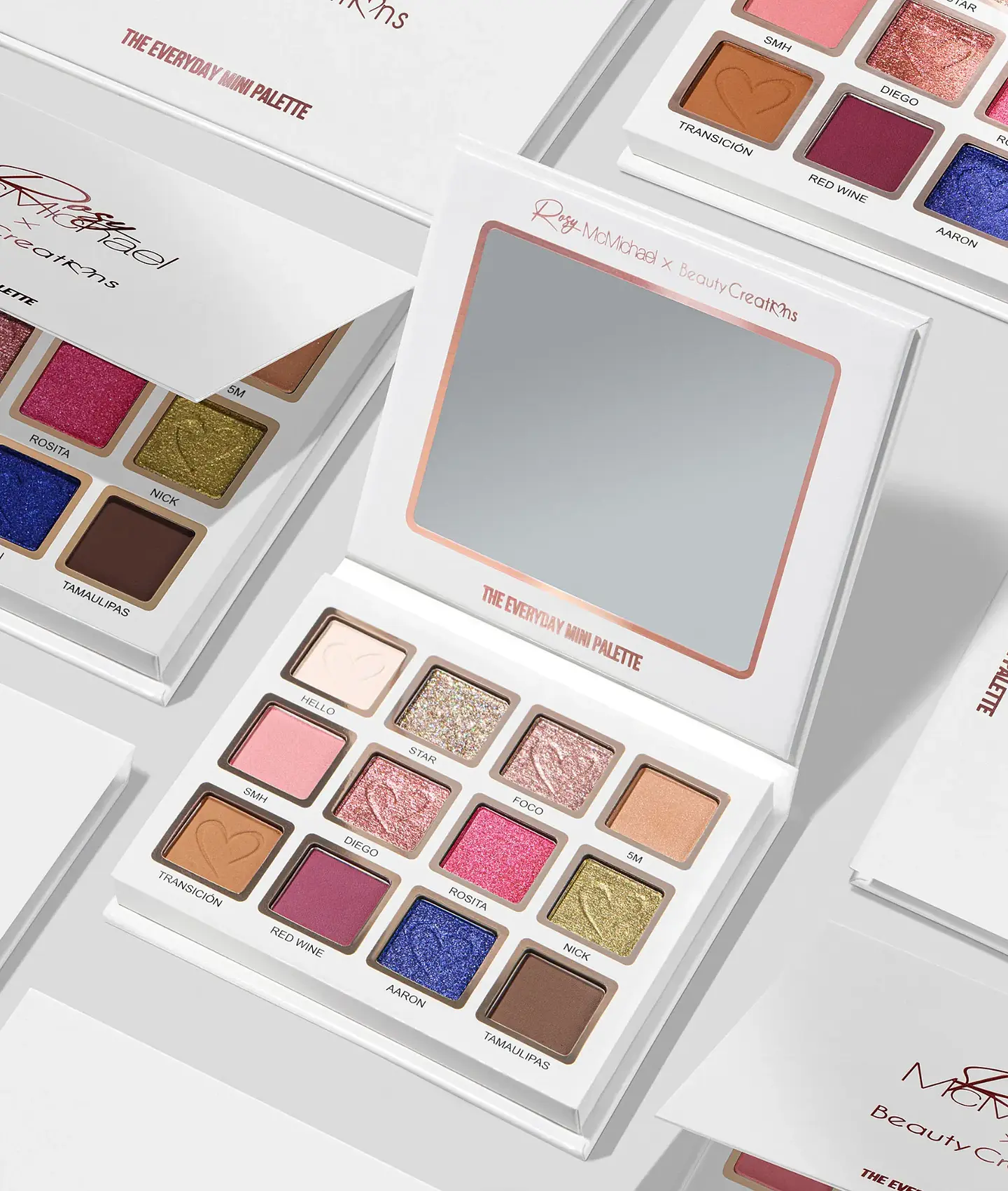 Rosy McMichael X Beauty Creations - Mini Paleta De Sombras - Rosy's Essentials Vol.1 1