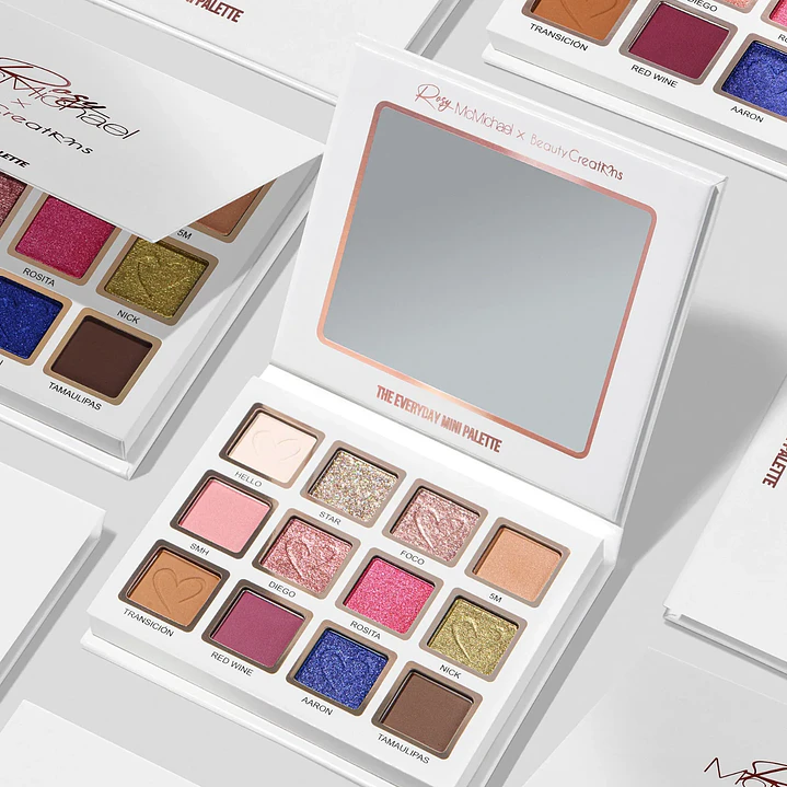 Rosy McMichael X Beauty Creations - Mini Paleta De Sombras - Rosy's Essentials Vol.1 1