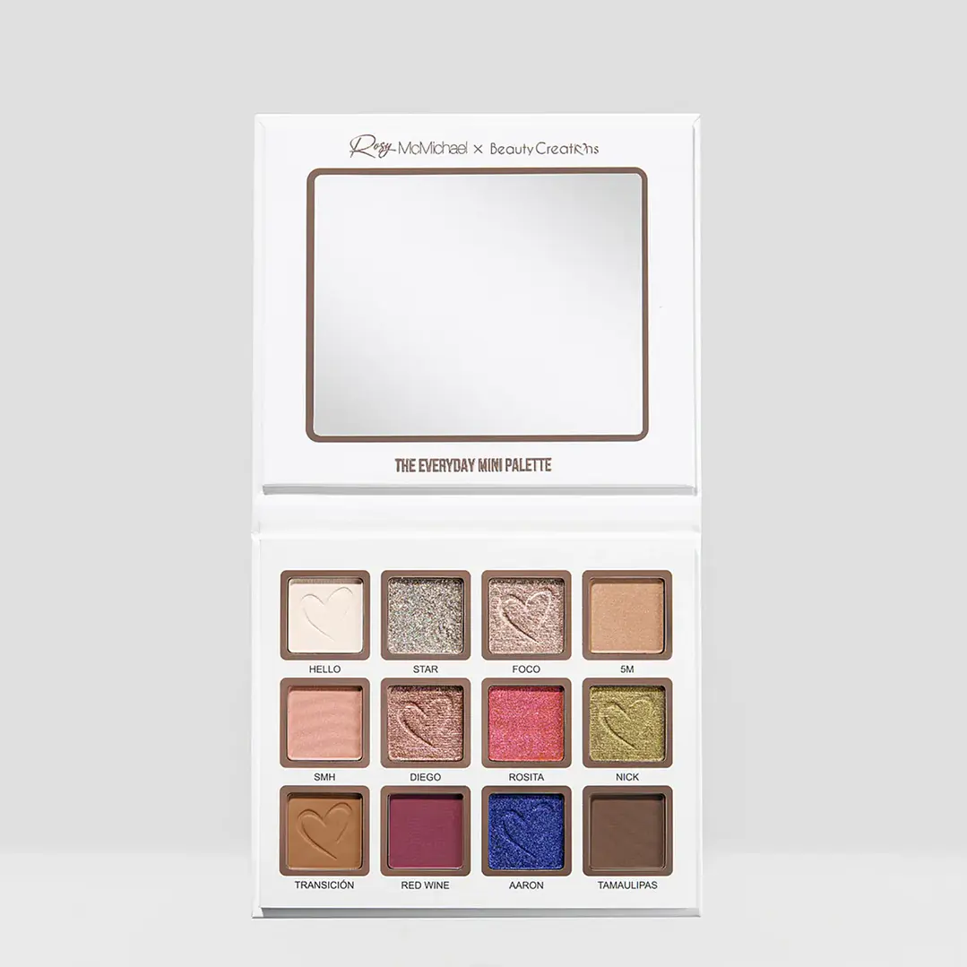 Rosy McMichael X Beauty Creations - Mini Paleta De Sombras - Rosy's Essentials Vol.1 2