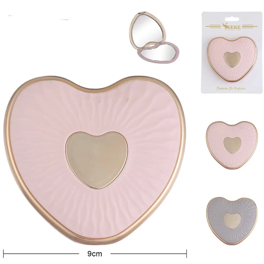 espejo corazón (color al azar)  1